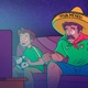 Viendo El Mundial Con Papá Single