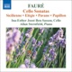 Faure G Music for Cello and Piano