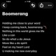 BOOMERANG Single