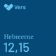 Hebreerne 12 15 Single