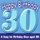 Happy Birthday Boy Age 30