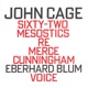 John Cage Sixty Two Mesostics Re Merce Cunningham