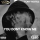 You Don t know me Single