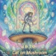 Cat on Mushroom Single