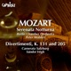 Mozart W A Serenata Notturna Divertimenti K 131 205