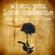 When You Lose Someone feat Wallace Single