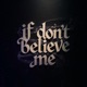 If I don t believe feat Chris Nichols Single