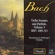Bach Sonatas and Partitas for Solo Violin Vol 1