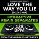 Love the Way You Lie Rihanna Remix Tribute 128 Bpm Interactive Remix Separates EP