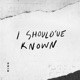 I Should ve Known Single