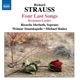 Strauss 4 Last Songs 6 Lieder Ariadne Auf Naxos Excerpts