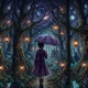 Purple Umbrella