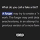 U A FAILED GIMMICK FN Single