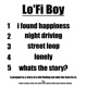 Lo fi Boy EP
