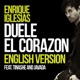 DUELE EL CORAZÓN English Version feat Tinashe Javada Single