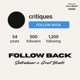 Follow back drill Single