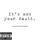 Not Your Fault Single