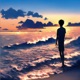 wind blows boy thinks about Single