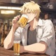 el corazón o una cerveza Single