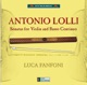 Lolli Sonatas for Violin and Basso Continuo