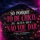 Só Porquê Tô De Chico Tu Acha Que Não Vou Dar feat MC Pipokinha Single