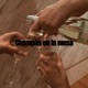 champán en la mesa Single