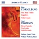 Corigliano The Red Violin Caprices Violin Sonata Thomson 5 Ladies Portraits