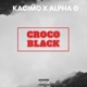 Croco black Single