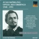 Opera Arias Tenor Bjorling Jussi Mascagni P Puccini G Gounod C F Godard B Verdi G Bizet G 1948 1951
