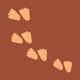 Footsteps on a Path Single