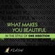 What Makes You Beautiful Originally by One Direction Karaoke Instrumental Single