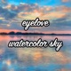 Watercolor Sky Single