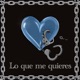 Lo que me quieres Single
