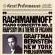 Rachmaninov Concerto No 2 Rhapsody on a Theme of Paganini