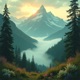 Serenity Of Green Mountains Single
