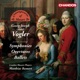 Vogler Symphonies Overtures and Ballets