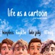 life as a cartoon feat Lukejxdy lil booj Hayd3n Single