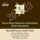 2013 Texas Music Educators Association TMEA Briarhill Middle School Varsity Treble Choir EP