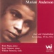 Marian Anderson Rare and Unpublished Recordings 1936 1952