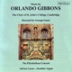 Music by Orlando Gibbons