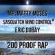 200 Proofs Rap feat Sasquatch Mind Control Eric Dubay Single