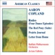COPLAND Prairie Journal The Red Pony Suite Letter from Home