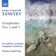Teneyev Symphonies Nos 1 and 3