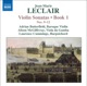 Leclair J M Violin Sonatas Op 1 Nos 9 12