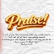 PRAISE Single