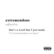 extremendous Single