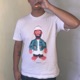 OSAMA WHITe TEE Single