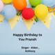 Happy Birthday To You Pransh Single