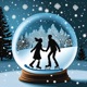 Like Skaters Enclosed in a Snow Globe Single