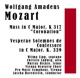 Mozart Mass in C Major K 317 Coronation Vesperae solemnes de confessore in C Major K 339